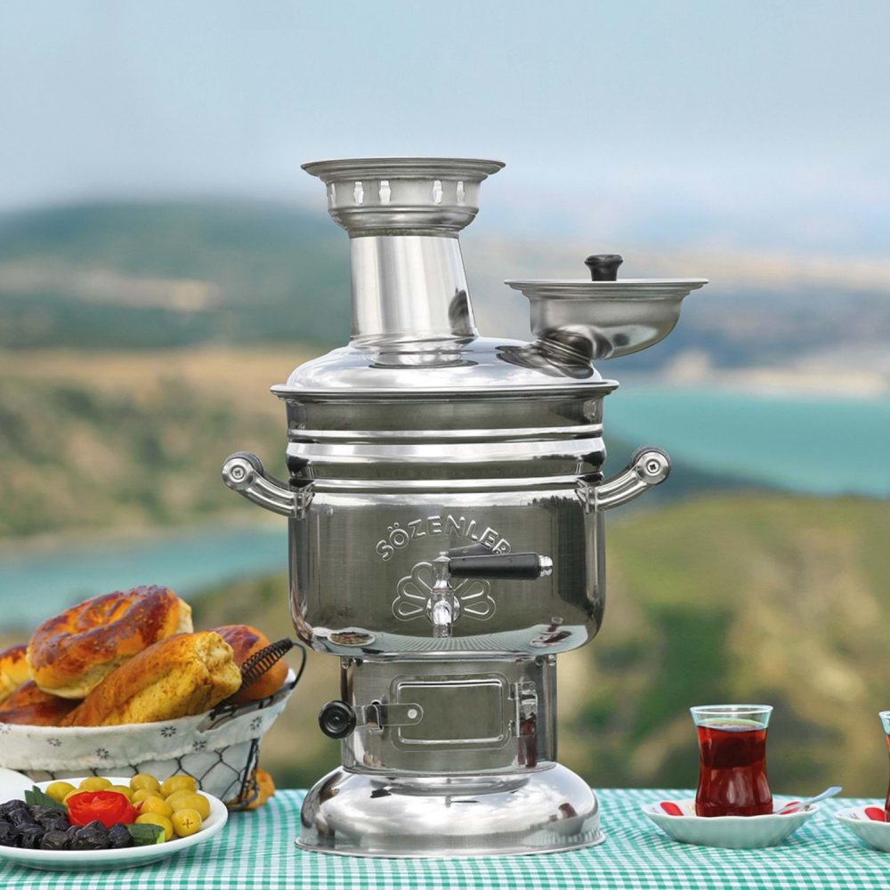 Harsal Tarım - KS11 (4 LT) KROM KÖMÜRLÜ SEMAVER